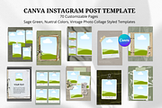 Canva Instagram Templates Vintage, a Social Media Template by Wicked Creative (Thumbnail 5 of 20)