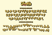 Monkey Script - Groovy Retro Font, a Script Font by Airotype (Thumbnail 12 of 14)