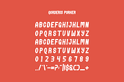Qorderis Porker - Round Font, a Sans Serif Font by Iqsiart Studio (Thumbnail 3 of 7)