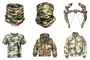 Hunting and Fishing Clipart, an Illustration by CitraGraphics (Thumbnail 4 of 5)