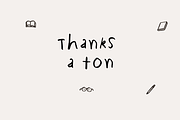 Diddly Scrawl – Picture Book Font, a Handwritten Font by Roooar Studio (Thumbnail 6 of 6)