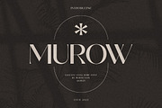 Murow Elegant Serif Font Typeface, a Serif Font by Perfectype (Thumbnail 1 of 10)