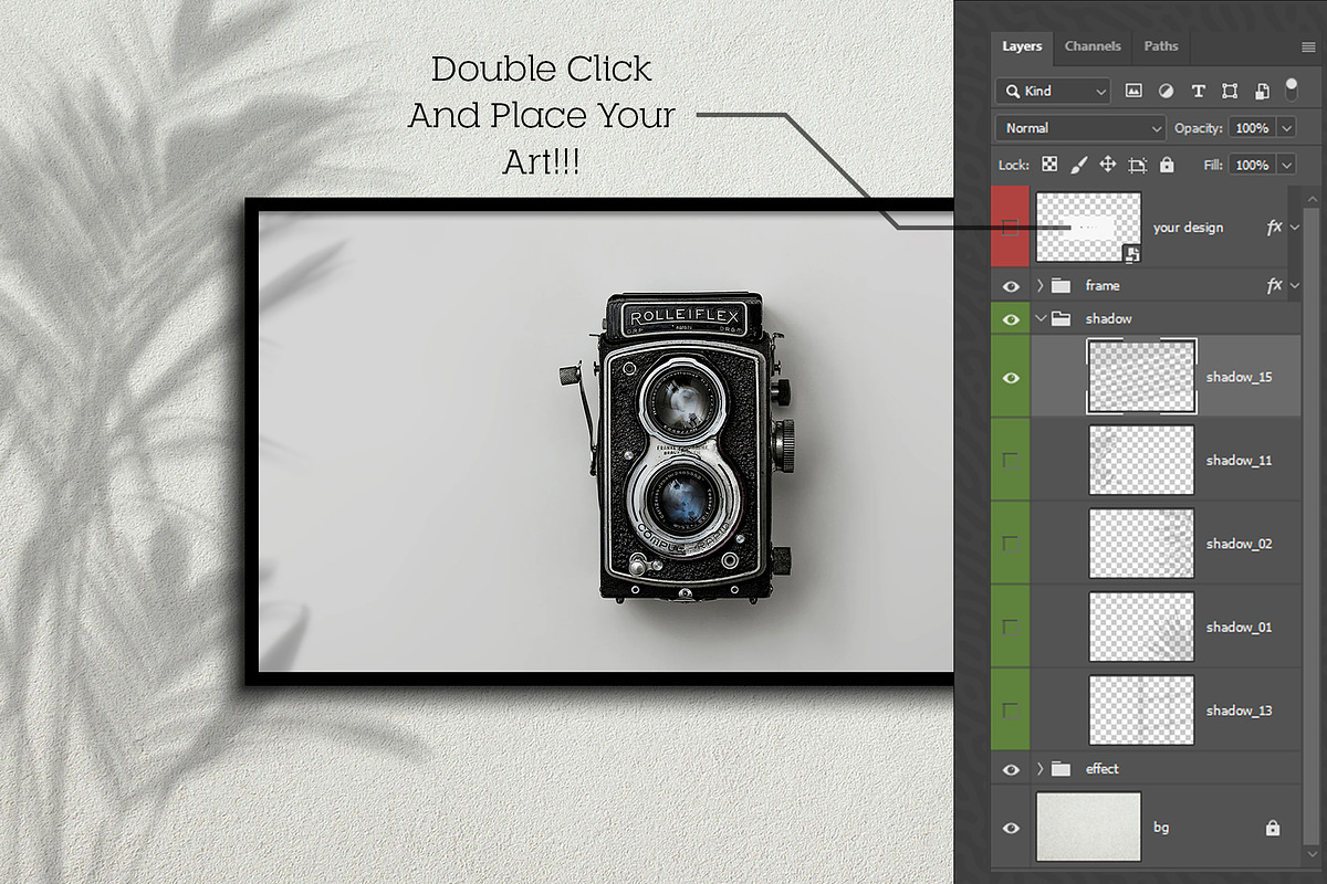 Frame Mockup #02, a Household Mockup by alexandeerco (Photo 2 of 6)