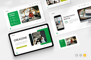 Creative Business Google Slide, a Presentation Template by Annora Studio (Thumbnail 1 of 5)