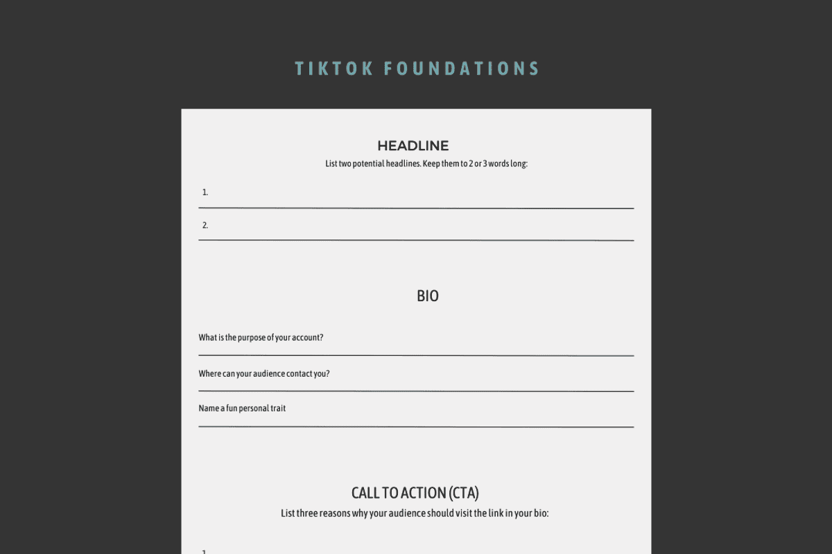 TikTok Marketing Pro Planner, a Social Media Template by Brand Your Biz Co. (Photo 4 of 9)