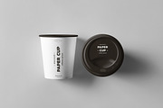 Paper Cups Mock-up, a Cups & Container Mockup by Yogurt86 (Thumbnail 7 of 9)