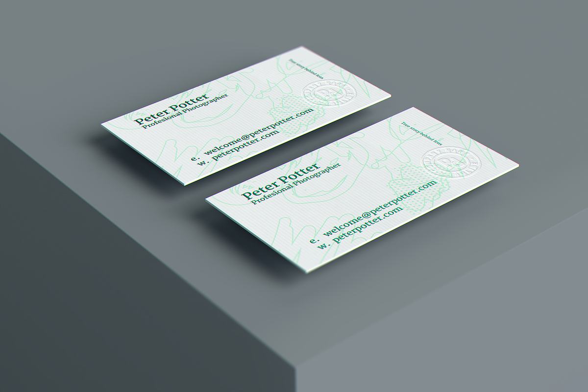 Business Card MockUp v4, a Print Template by coloformia (Photo 5 of 11)