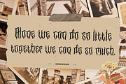 Mefora - Blackletter Logo Font, a Blackletter Font by Nirmana Visual (Thumbnail 4 of 8)