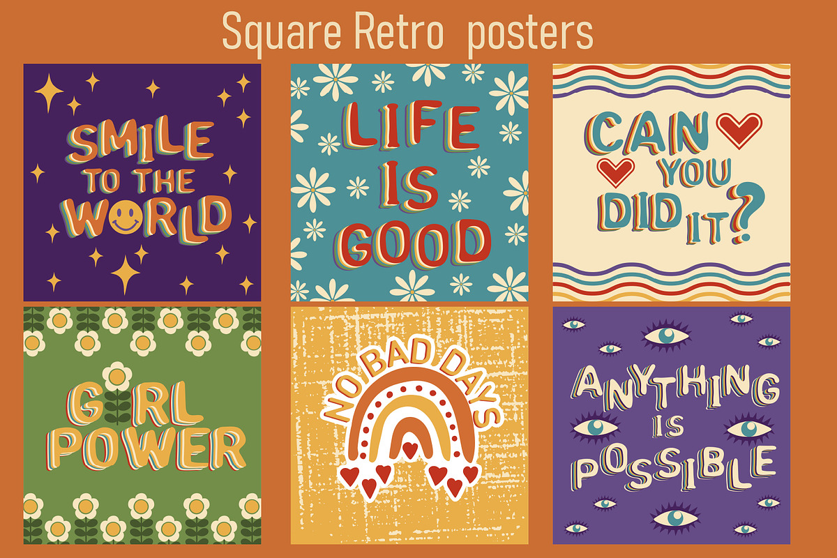BIG RETRO COLLECTION, a Decorative Illustration by LogvinArt (Photo 5 of 12)