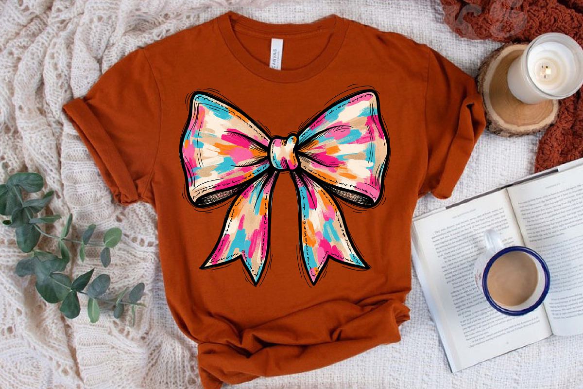 Colorful Decorative Bow PNG, an Illustration by Libby Wishes (Photo 6 of 8)