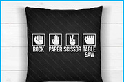 Carpenter Rock Paper Saw Woodworking, an Object Graphic by Creativeusart (Thumbnail 4 of 4)