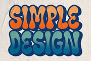 Chunky Groovy Font, a Script Font by Milladale (Thumbnail 4 of 6)