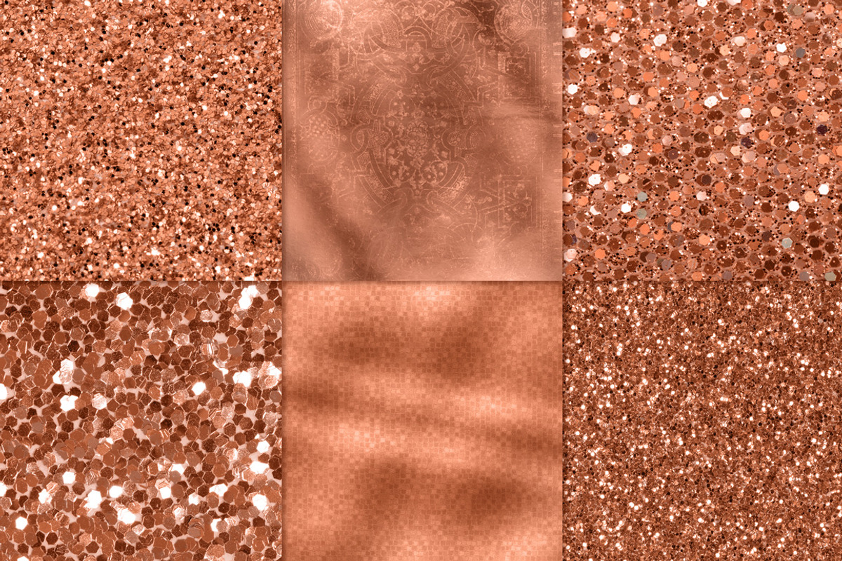 240+ Rose Gold Foil Texture Pack, a Texture Graphic by Paper Element (Photo 19 of 19)