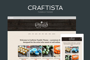 Craftista Tumblr Theme, a Websites & App Template by Themelantic