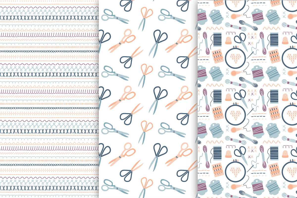 HANDMADE patterns & illustrations, an Object Illustration by Lena Nikolaeva