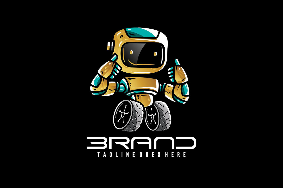 Dinamic Bot, a Branding & Logo Template by herulogo (Photo 1 of 4)