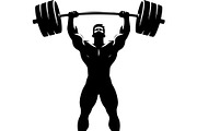 Vintage Strongman Weightlifting, an Object Graphic by jahid234 (Thumbnail 5 of 6)