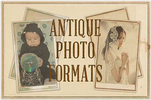 Antique Photo Formats