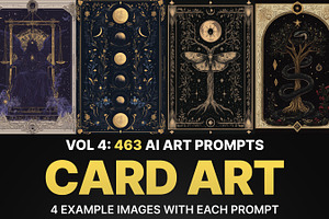 463 Prompts For Card Art Vol: 4, an Illustration by Sevenstyles