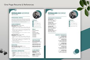 ATS Resume CV Word & Google Docs 52