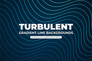 Turbulent Gradient Line Backgrounds, a Background Graphic by Partikusi Design (Thumbnail 1 of 3)