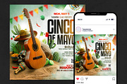 Cinco De Mayo Flyer Template, a Flyer Template by Tarommir (Thumbnail 2 of 3)