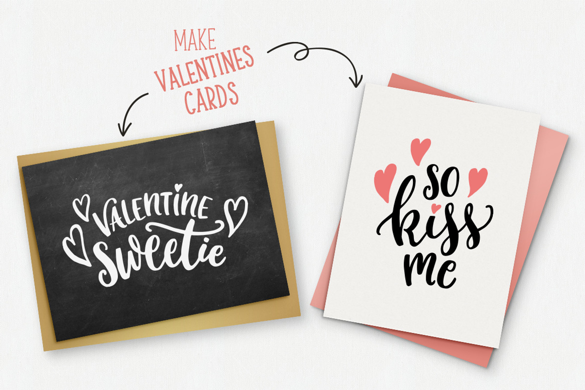 Valentines Day quotes SVG bundle, an Illustration by Angele Kamp (Photo 4 of 6)