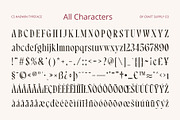 CS Hadwin – Classic Font, a Serif Font by Craft Supply Co. (Thumbnail 7 of 8)