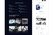 2 in 1 Portfolio Website Design, an UI Kit Template by ArtGalaxy (Thumbnail 7 of 8)