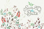 Watercolor nature set, a Decorative Illustration by ARSCOR (Thumbnail 4 of 4)