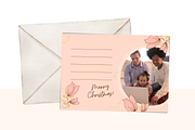 Christmas GREETING CARD CANVA TEMPLA, a Card Template by The Little Lily Studio (Thumbnail 3 of 5)