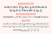Carley - Lovely heart Script Font, a Script Font by Jozoor (Thumbnail 7 of 10)