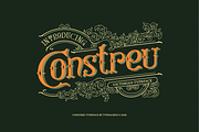 Constreu for Vintage Logo & Branding, a Blackletter Font by ilhamtaro (Thumbnail 1 of 9)