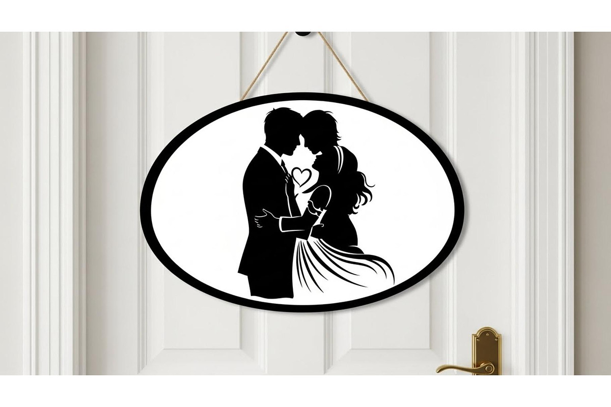 50 Valentine Day Silhouette Pack, an Illustration by Designs_River (Photo 14 of 51)