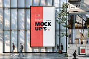 Advertising Wall Poster Mockups, an Advertising Mockup by Dikarte.Store (Thumbnail 6 of 12)