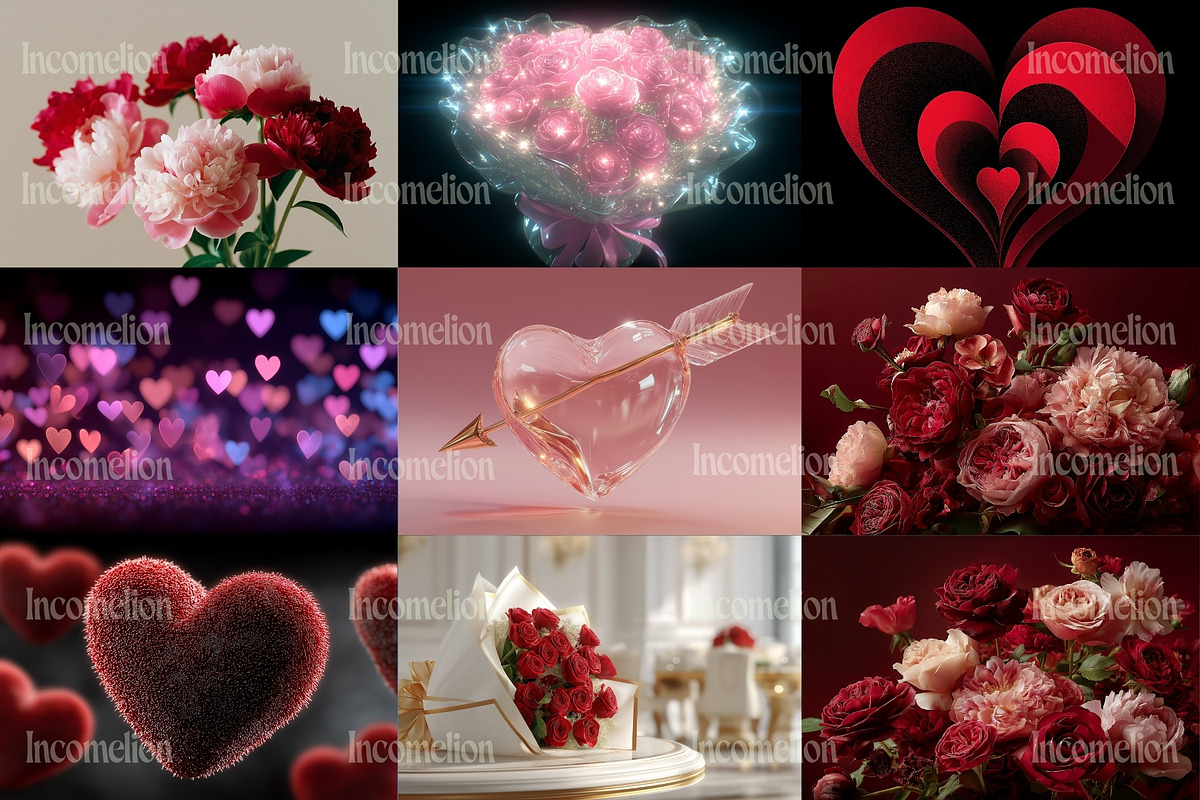90 Valentine’s Day Backgrounds, a Background Photo by Incomelion (Photo 13 of 16)