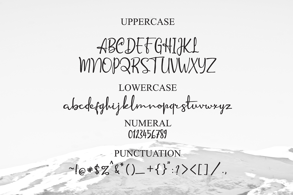 Anuin, a Script Font by BearyType Studio (Photo 9 of 9)