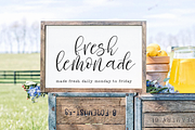Fresh Daisy | Farmhouse Script Font, a Script Font by KA Designs (Thumbnail 6 of 10)