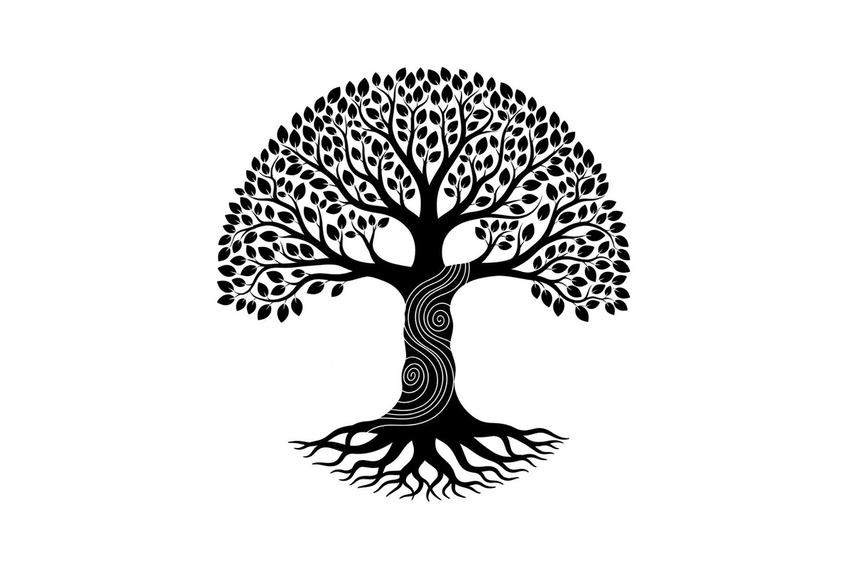 Sacred Tree of Life Vector Bundle, an Illustration by Designs_River (Photo 38 of 51)