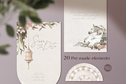 Ranch Wedding modern rustic set, an Animal Illustration by Anastezia Luneva (Thumbnail 7 of 10)