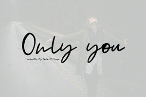 Only You Handwritten Font