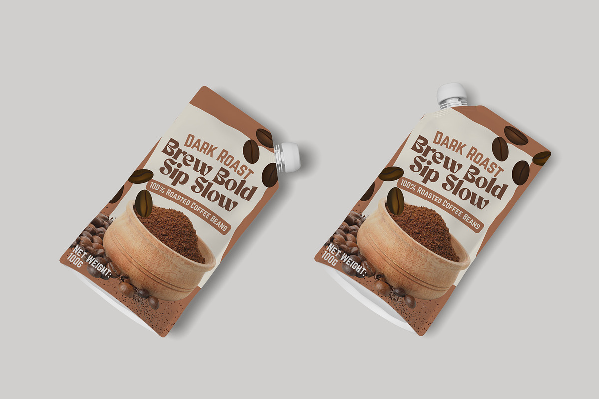 Spout Pouch Mockup, a Merchandise Mockup by ulfatunnazira (Photo 6 of 6)