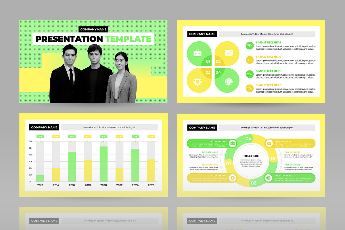 Business Plan PowerPoint Template, a Presentation Template by CreativeUP (Photo 5 of 6)