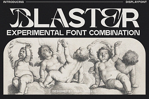 Blaster - Combination Typeface