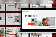 Portofolio Presentation Google Slide, a Presentation Template by MtvtdArt (Thumbnail 1 of 6)