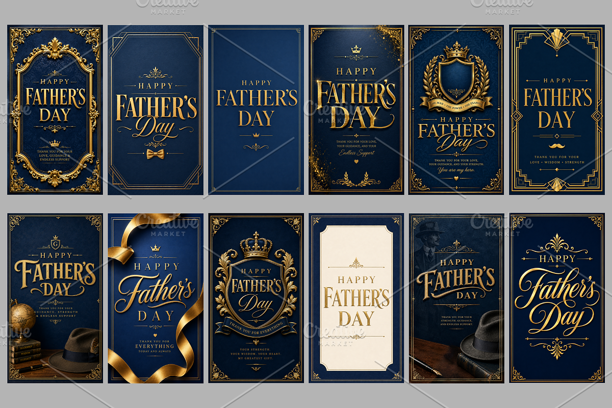 Father's Day Collection, a Decorative Illustration by MarisoArt (Photo 14 of 16)