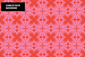 Seamless Batik Background, a Pattern Graphic by mesuka