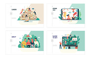 Company website vector Illustrations, a Work Illustration by Grivina's shop (Thumbnail 25 of 26)