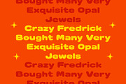 Proned Playful Bold Expanded Display, a Sans Serif Font by Maulana Creative (Thumbnail 3 of 7)