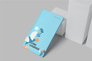 Long Rectangle Book Mockups, a Product Mockup by megostudi0 (Thumbnail 3 of 8)